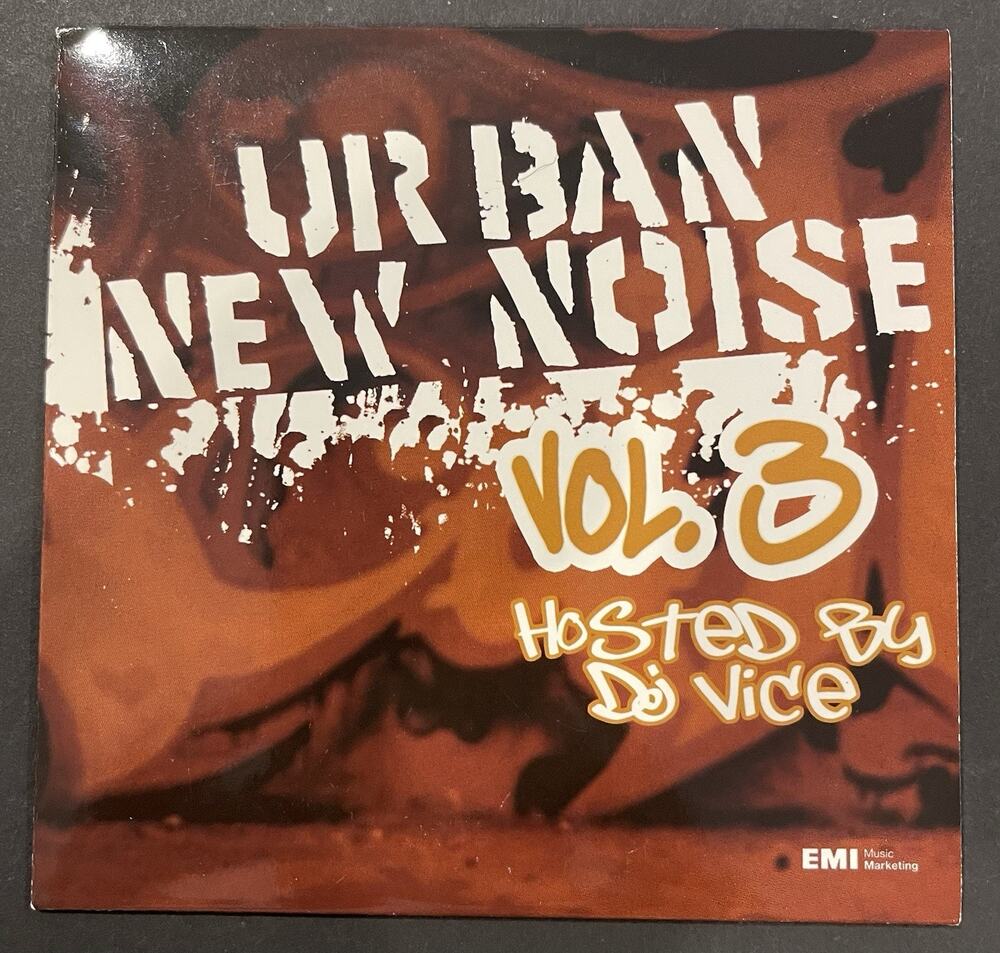 Urban New Noise 3 Promo Music CD Hosted By DJ Vice 20trk Chingy Dwele w/ Artwork
